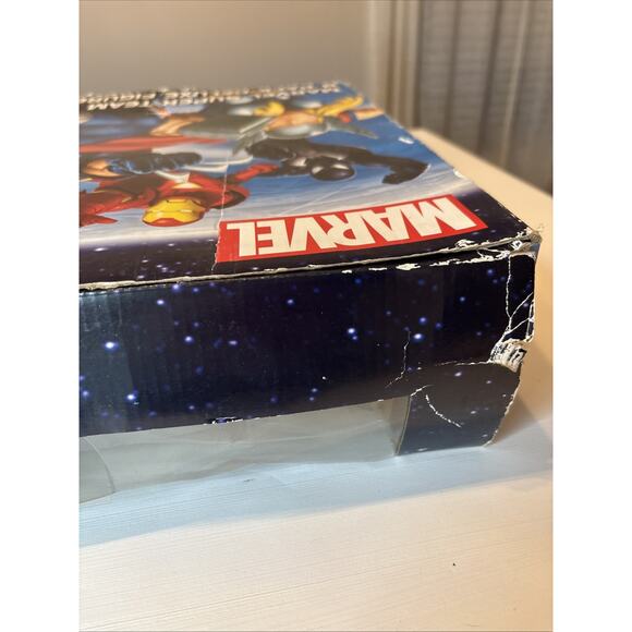 Marvel Super Team Collection 8 Pack Deluxe Figures Hulk Iron Man Captain America - Picture 11 of 16